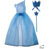 Set Déguisement enfant Princesse bleue