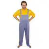 Déguisement Comique - Coluche - Homme - Bleu Jaune - Blanc