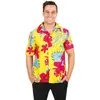 Chemise Hawaïenne Fleurs Homme PtitClown Multicolore