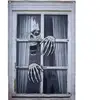 PTIT CLOWN 1 Décoration fenêtre d'Halloween avec squelette 80 x 120cm REF/22213