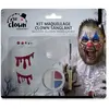 RueDeLaFete Kit Maquillage Clown sanglant