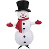 PTIT CLOWN 1 Grand Bonhomme de neige lumineux à poser 110cm REF/22831 (Décoration d'intérieur ou extérieur de Noël)