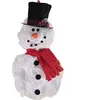 P'TIT Clown re22828, Couronne de porte Bonhomme de neige 60 cm