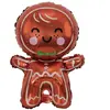 Ballon alu Bonhomme de pain d'épices 54 cm