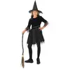 Non communiqué déguisement sorcière noire fille - 7/9 ans - noir - ptitclown 22012
