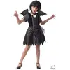 déguisement chauve-souris paillettes fille - 10/12 ans - noir - ptitclown 22050
