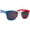 Lunettes blues France bleu, blanc, rouge (verres noirs)