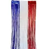 PTIT CLOWN Rideau de porte France avec franges tricolores: bleu, blanc et rouge 1 x 2m (x1) REF/22395