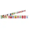 Guirlande de drapeaux - Non spécifié - 10m - Papier - Blanc - Mixte