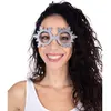 Motomo Lunettes flocons de neige, argent