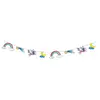 P'TIT Clown re22495 - Guirlande anniversaire Licornes
