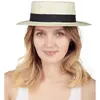 Chapeau paille canotier