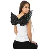 Ailes d’Ange Noires 62 cm   Accessoires Déguisement Ange ou Démon