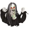 Zombie rampant - à poser - animé, sonore, lumineux - 35cm 24077PC