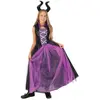 RueDeLaFete Déguisement sorcière maléfique - noir, violet - Fille - 10/12 ans 24045PC