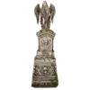 Pierre tombale statue ange - lumineux - 170cm