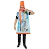 Costume dentifrice Turbocarie, adulte - Taille unique 24429PC