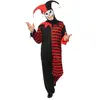 RueDeLaFete Déguisement arlequin - rouge, noir - Homme - S/M 24744PC