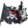 Drapeau Pavillon Pirate déchiré