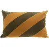 Amadeus Coussin bande trio Kaki 40x60 cm - - Multicolore - Coton