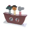 Jeu Pop up bondissant Pirate - Amadeus - Multicolore - Bois