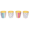 Coffret de 4 gobelets Festive - Amadeus - Multicolore - Mélaminé