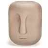 Amadeus Vase masque marron