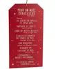 Décoration à suspendre - Noël Merveilleux - En bois - 45 x 24 cm