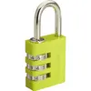 Cadenas - MASTER LOCK - Aluminium - A code - Couleur verte - 30 mm