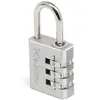 Master Lock Cadenas à combinaison Aluminium Argenté 30 mm 7630EURD