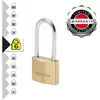 MASTER LOCK Cadenas laiton - 40 mm - anse acier 51 mm