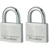 Master Lock MASTER LOCK 9140EURT Lot de 2 cadenas en aluminium 40 mm