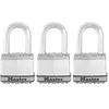 MASTERLOCK Master Lock Master Lock Cadenas Excell 3 pcs Acier 52 mm M5EURTRILF