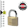 Master Lock Cadenas laiton massif haute sécurité 40 mm