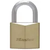MASTER LOCK Cadenas à clé laiton massif 50mm anse hexagonale d.9xh.30mm 4 clés