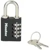 Master Lock Cadenas à combinaison avec clé de secours Master Lock 40mm