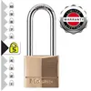 Cadenas laiton 40mm à clé anse extra longue masterlock - 140EURDLH