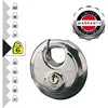 Cadenas à disque en inox Masterlock - Anse 17 mm - Cylindre 4 goupilles