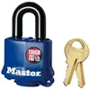 Master Lock 312eurd cadenas acier lamine couverture thermoplastique 40 mm
