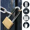 Cadenas en laiton MASTER LOCK 30mm - Anse 64mm double verrouillage