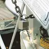 Master Lock 640EURD Cadenas Marin avec Clés, Gris, 6,5 x 4 x 1,3 cm