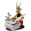 Plastoy Asterix Statuette Collectoys Asterix Pile D'albums 2nd Edition 23 Cm