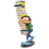 Non renseigné Figurine Gaston Lagaffe Collectoys : Gaston portant une pile de livres