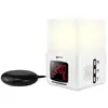 GEEMARC Radio-Réveil avec vibreur et luminothérapie Wake'n'Shake LIGHT