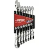Jeu de 7 clés à cliquet têtes flexibles VIRAX - 310325 TU