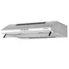 Schneider SCHC6400CX - Hotte - standard - largeur : 60 cm - profondeur : 50 cm - evacuation & recyclage - inox