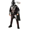 RUBIES - STAR WARS Officiel - Déguisement de Luxe The Mandalorian - Taille 9-10 Ans - Costume avec Combinaison, Cape, Masque - Pour les Petits Aventuriers Galactiques