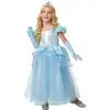 Rubies déguisement princesse bleu fille - 7/8 ans - bleu - générique r703239oht78