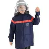 Veste et casque de pompier 5-8 ans