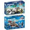 Playmobil 2 Véhicules Playmobil Super 4 Avec Gene - 6692 + 9408